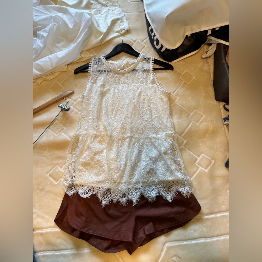 Adorable summer outfit.